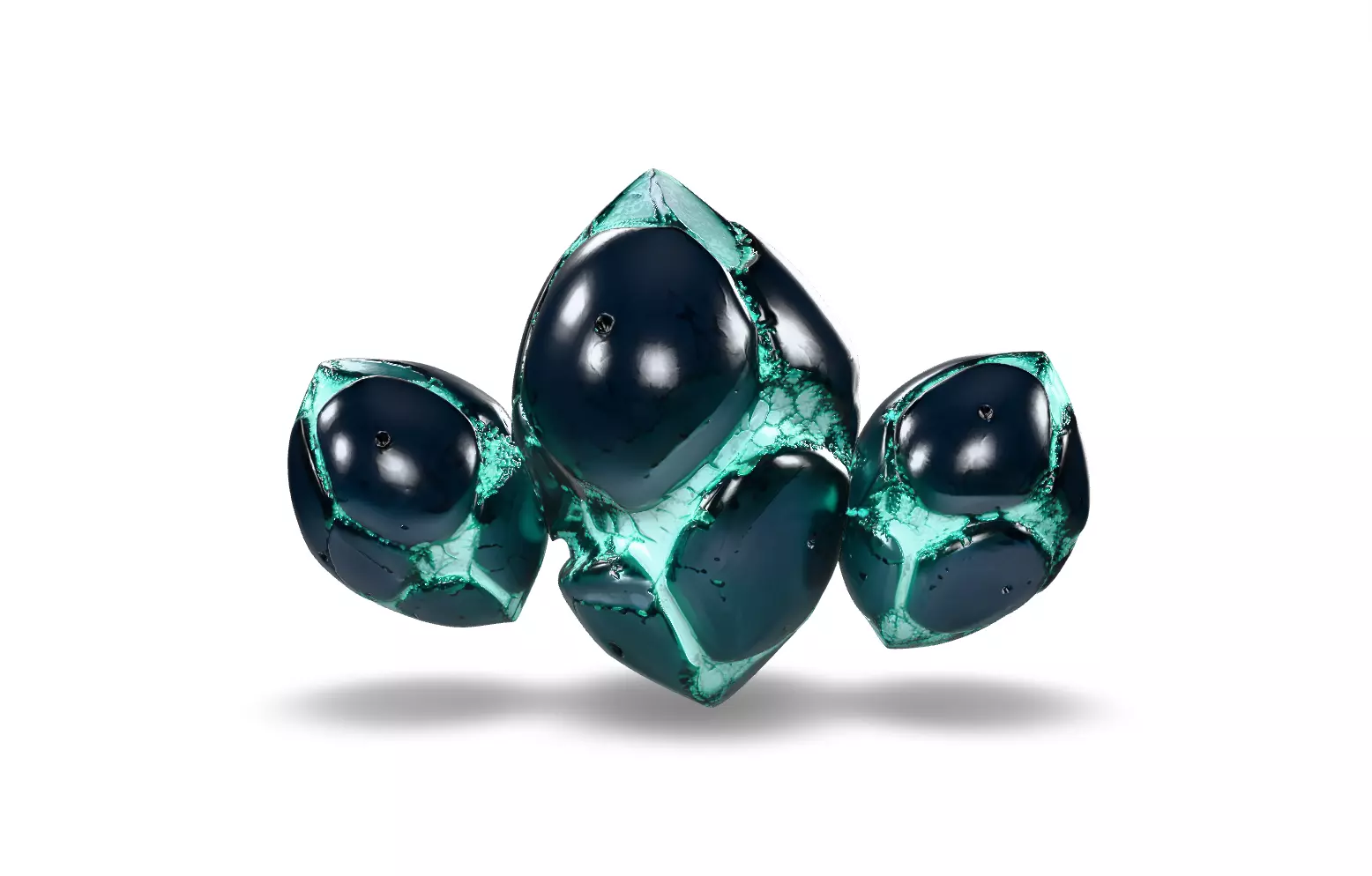 Alien Rock Pack Vol 6 Low-poly 3D model_18