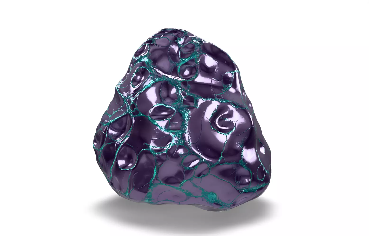 Alien Rock Pack Vol 6 Low-poly 3D model_31