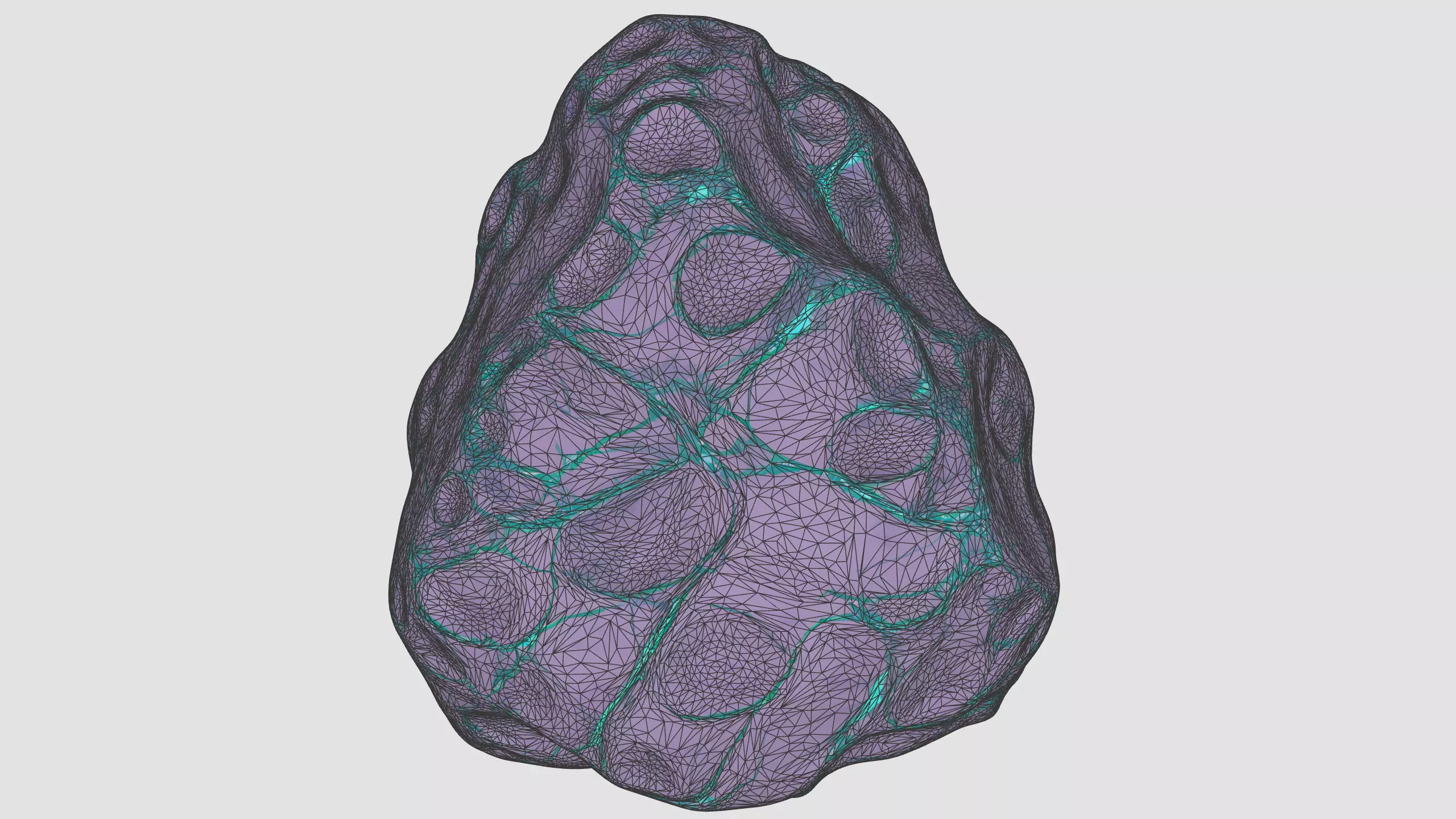 Alien Rock Pack Vol 6 Low-poly 3D model_35