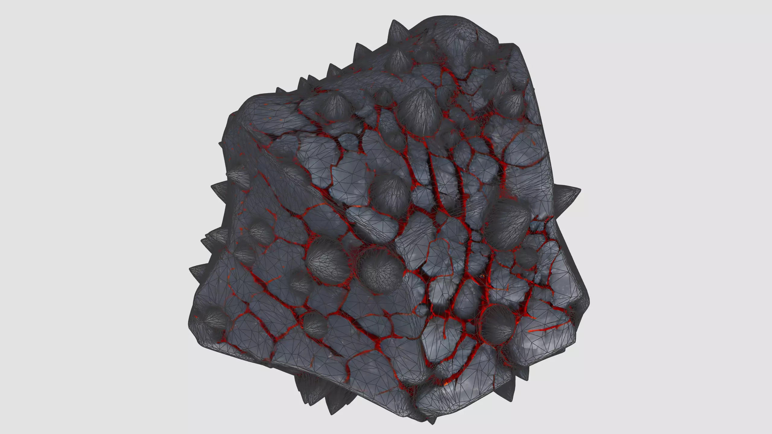 Alien Rock Pack Vol 6 Low-poly 3D model_14