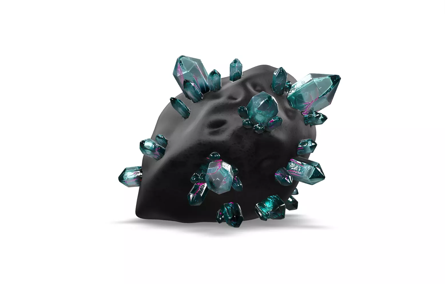 Alien Rock Pack Vol 6 Low-poly 3D model_24