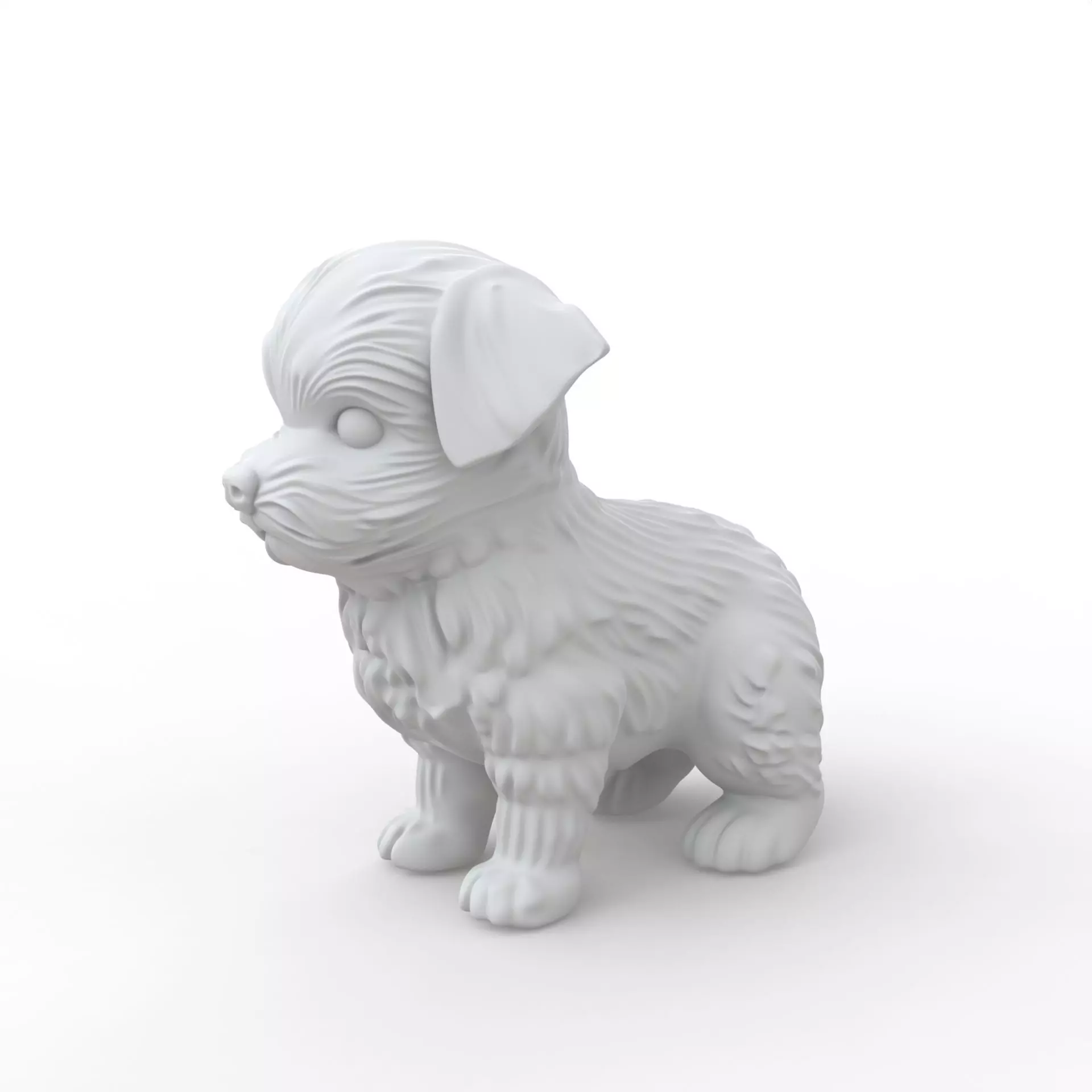Dog 3D Print Model 3D print model_0