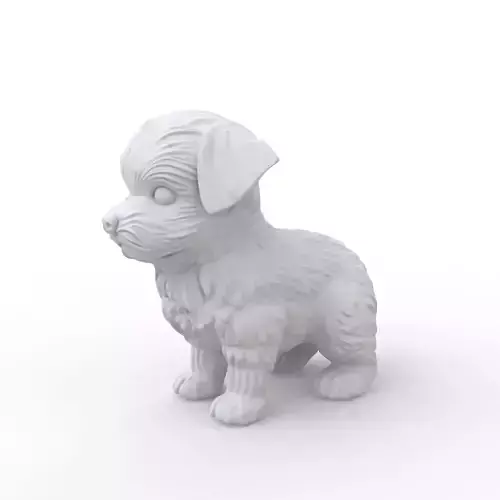 Dog 3D Print Model