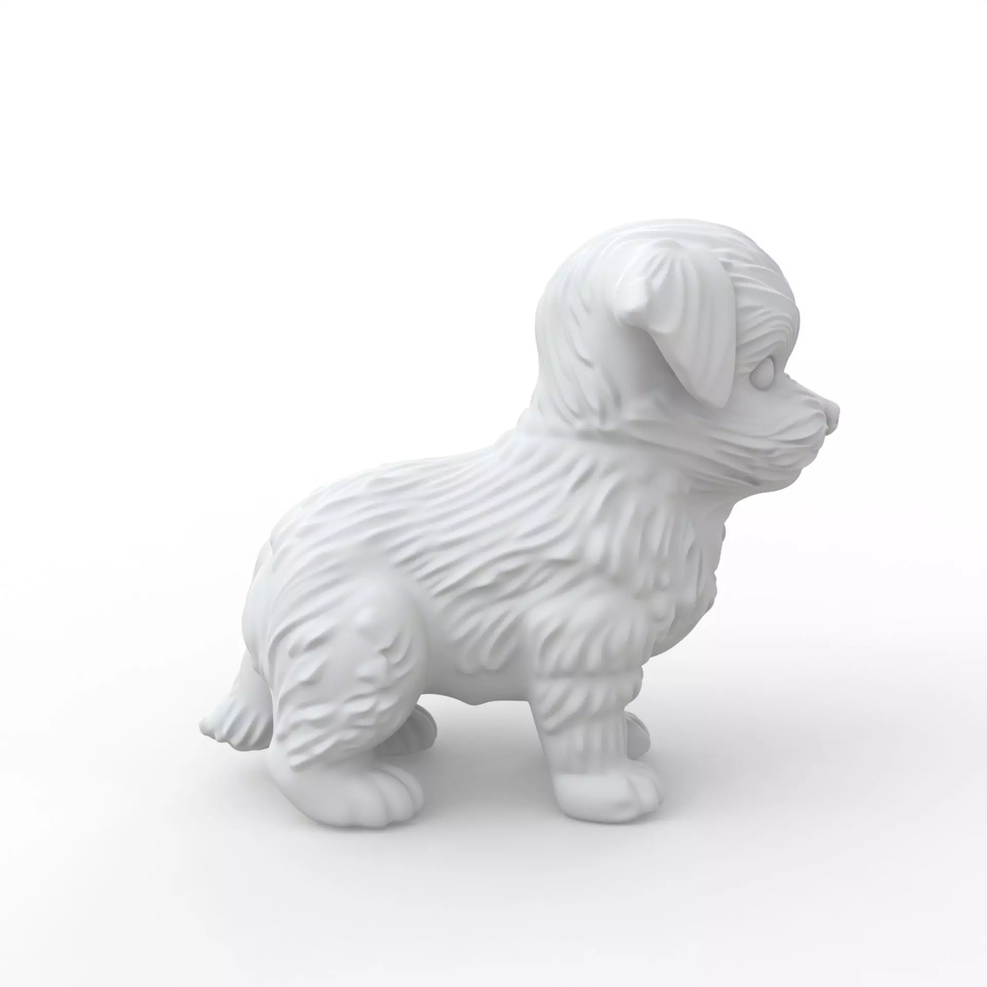 Dog 3D Print Model 3D print model_3