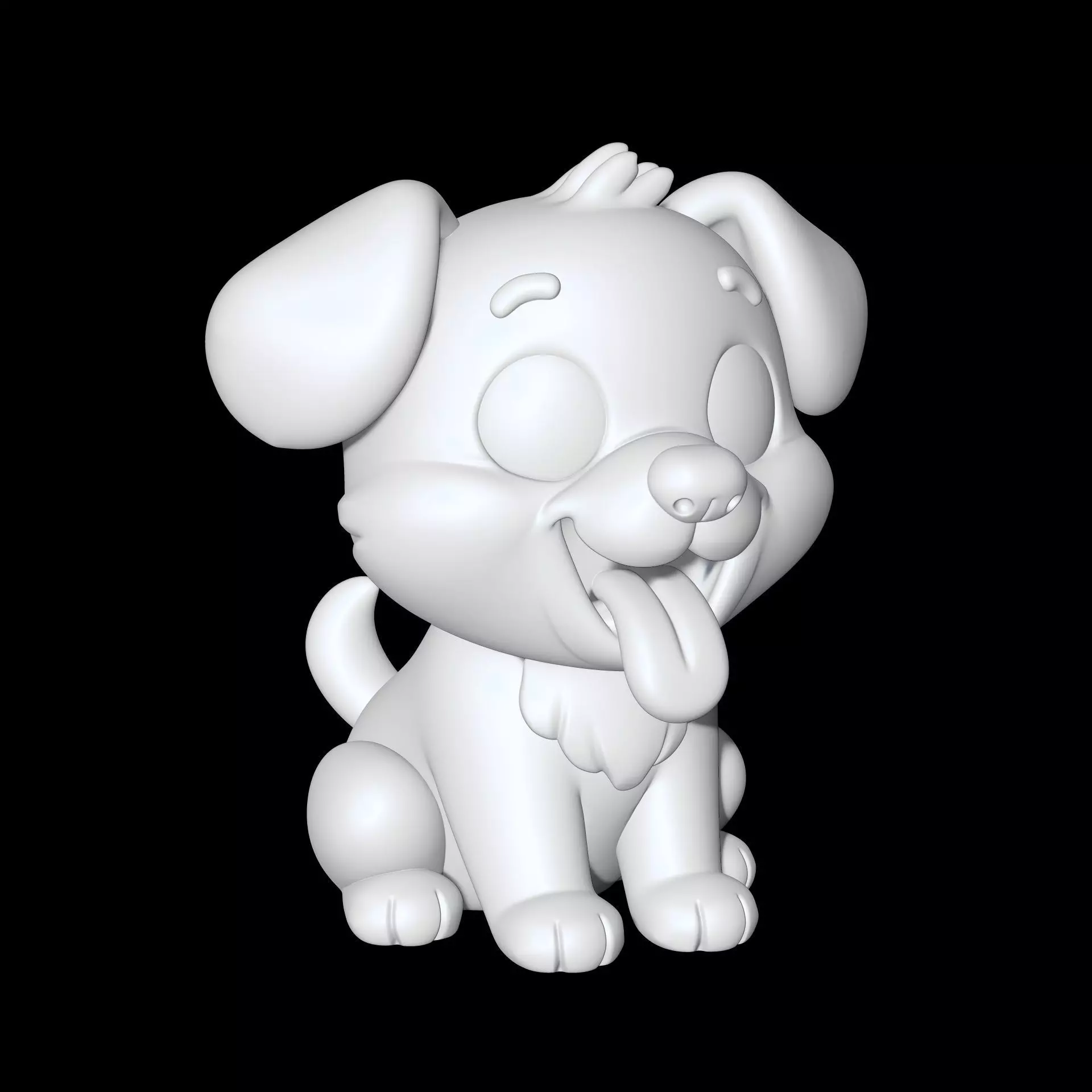 Dog 3D Print Model 3D print model