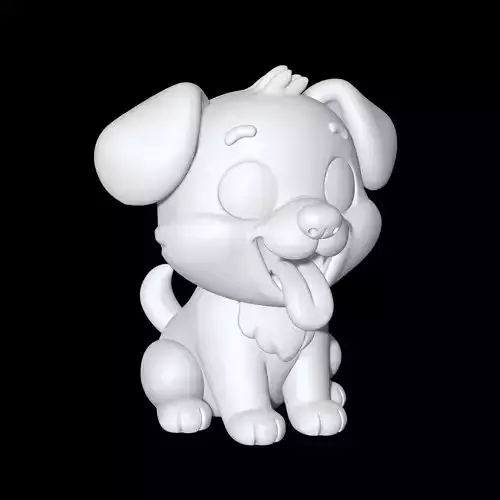 Dog 3D Print Model