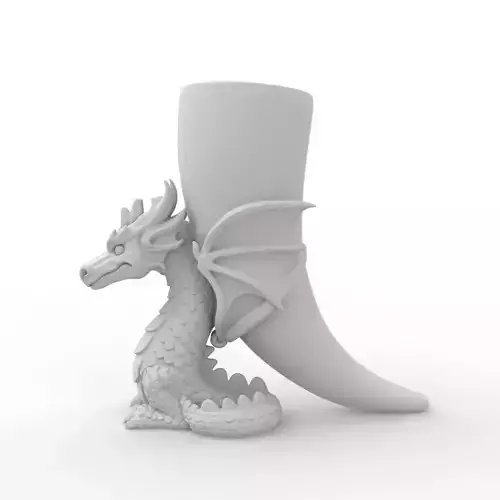 Dragon Cup 3D Print Model