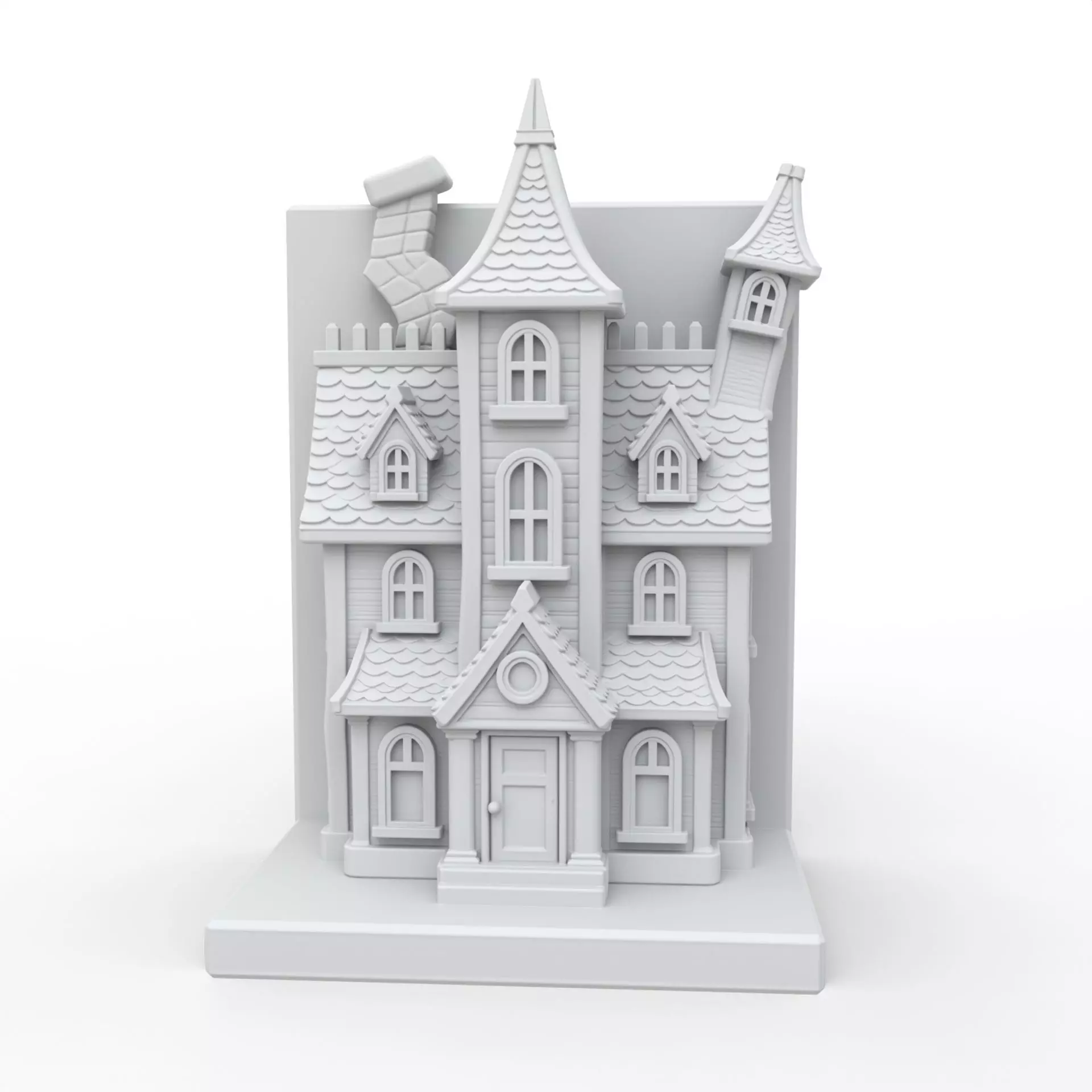 House Book Holder 3D Print Model 3D print model