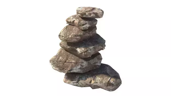 Stacked rock 