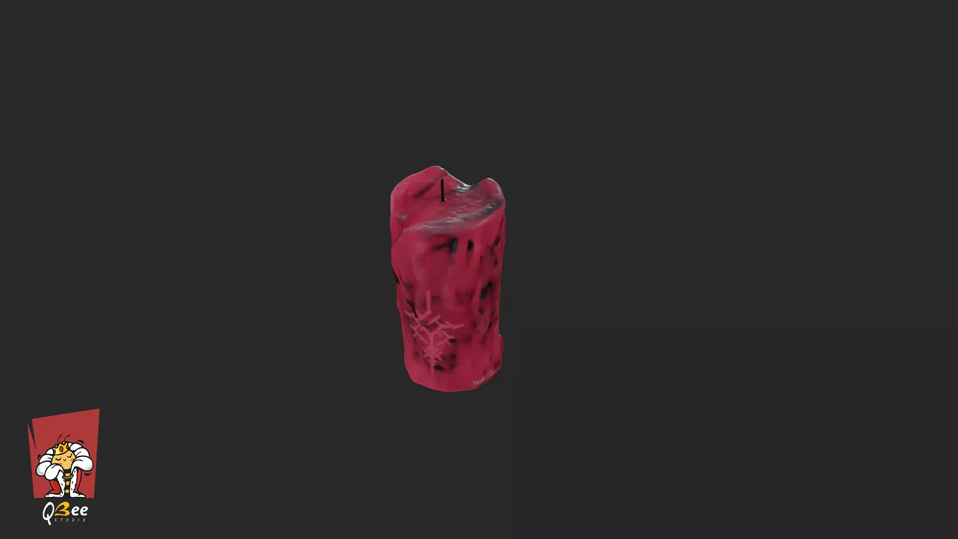 Stylized Ceremonial Candle Multiple Asset Low-poly 3D model_4