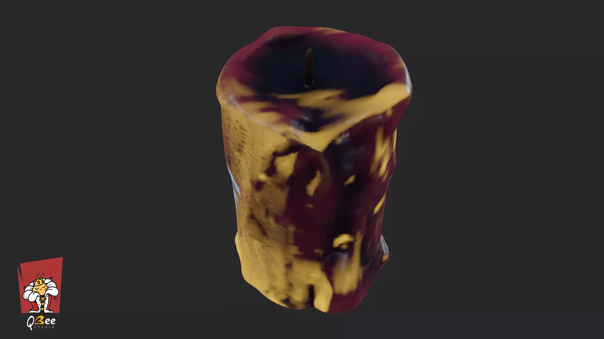 Stylized Ceremonial Candle Multiple Asset Low-poly 3D model_7
