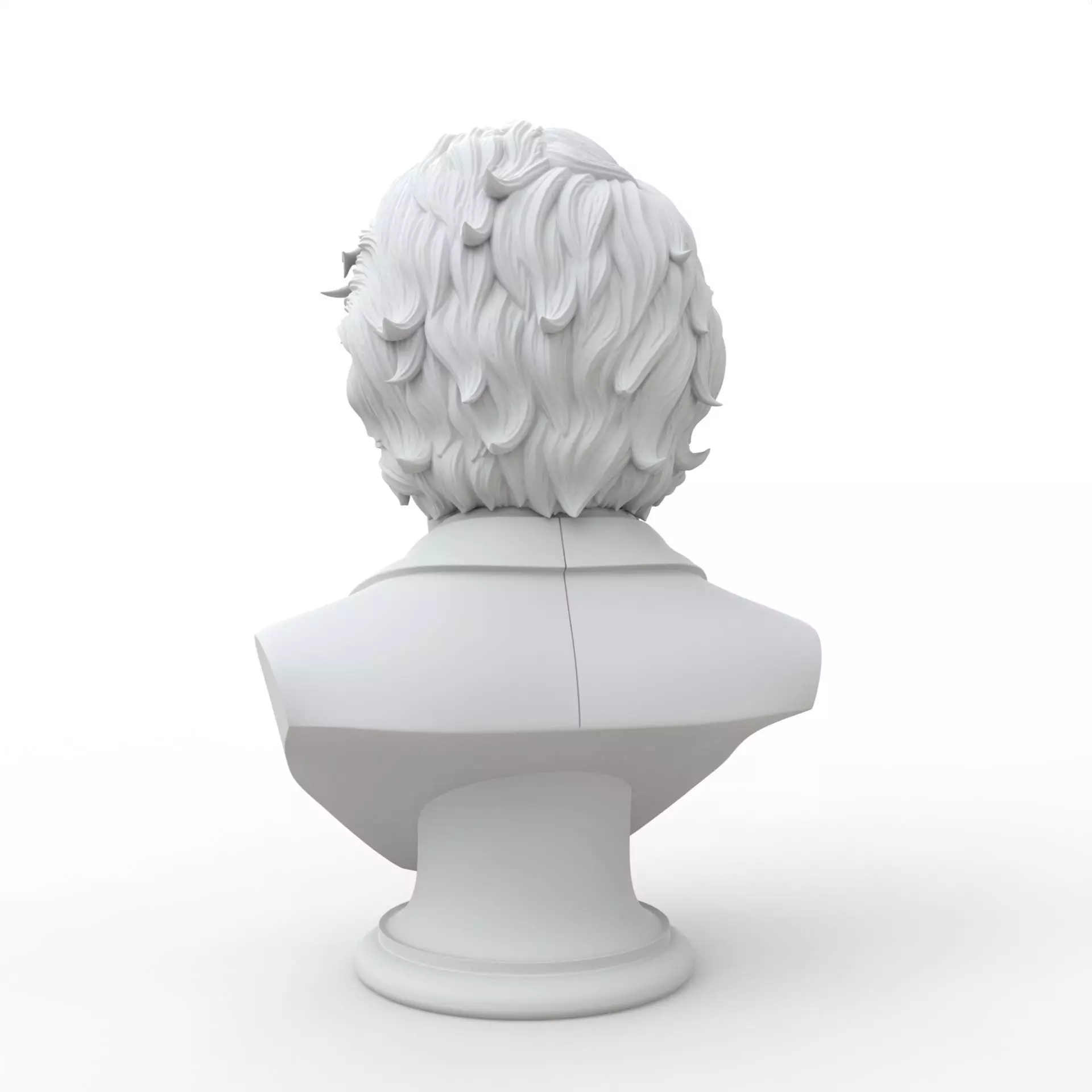 Joker Bust 3D Print Model 3D print model_3