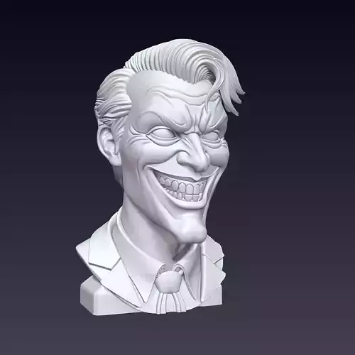 Joker Bust 3D Print Model