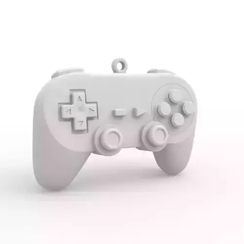 Joystick Keychain 3D Print Model