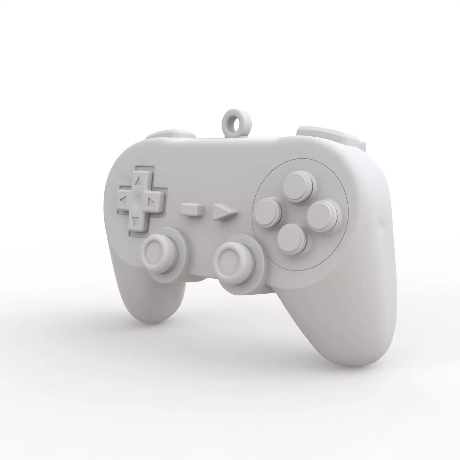 Joystick Keychain 3D Print Model 3D print model_5