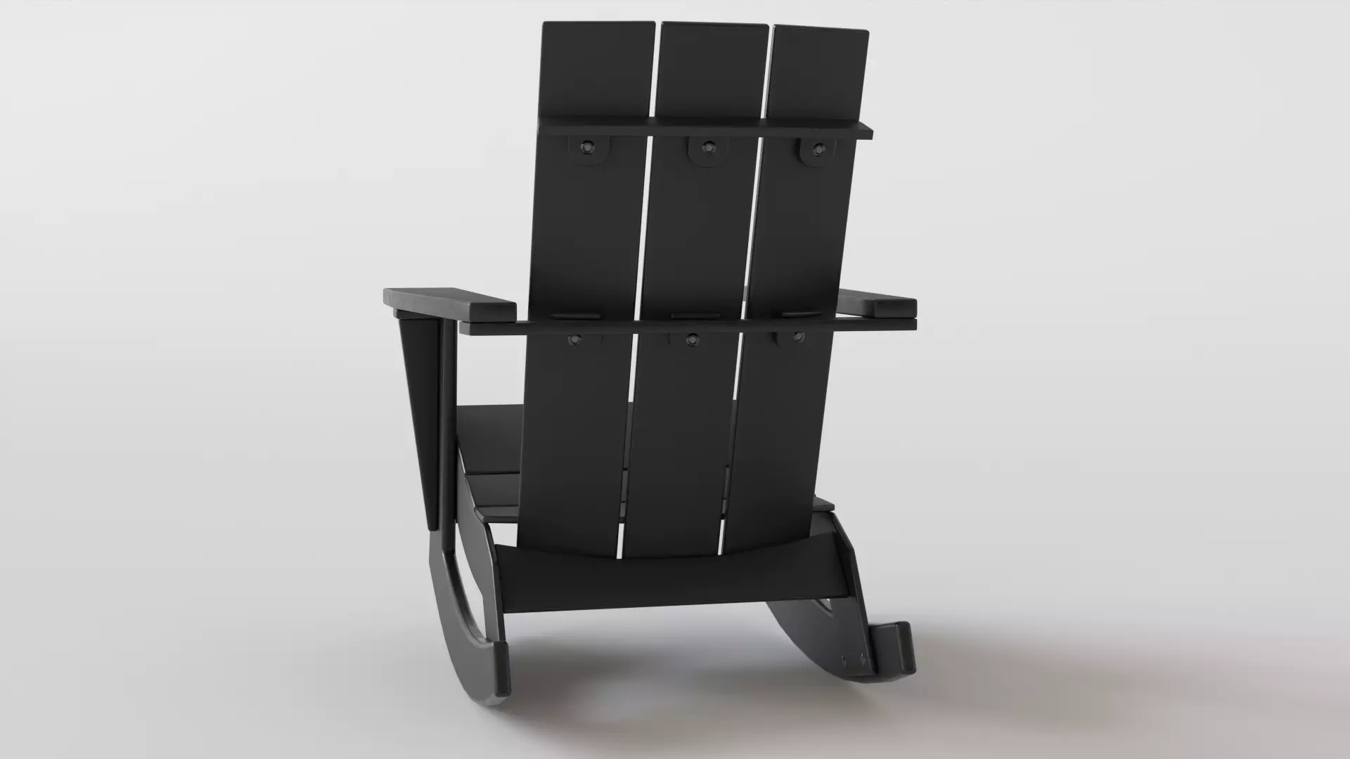 Adirondack Rocker recyclable 3D model_8