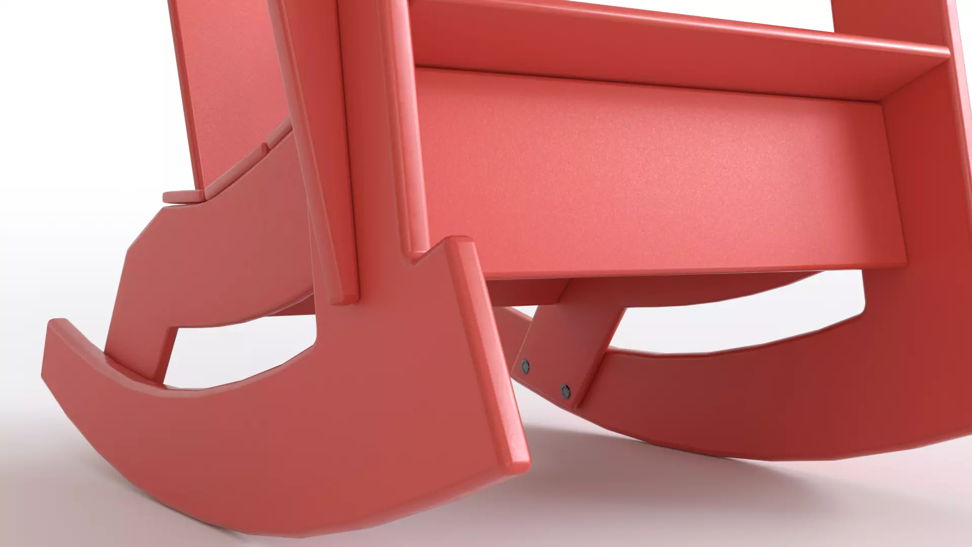 Adirondack Rocker recyclable 3D model_12