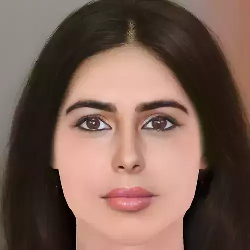 Daniella Pick Head - No Hair - Low poly head for game