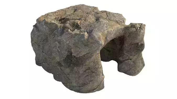 natural rock cave entrance 