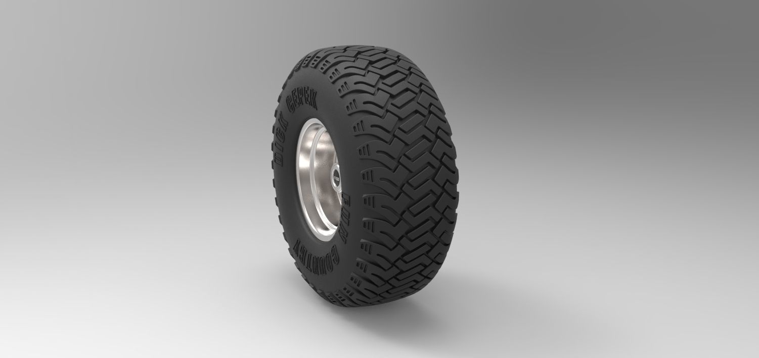 Offroad wheel 3 3D model_11