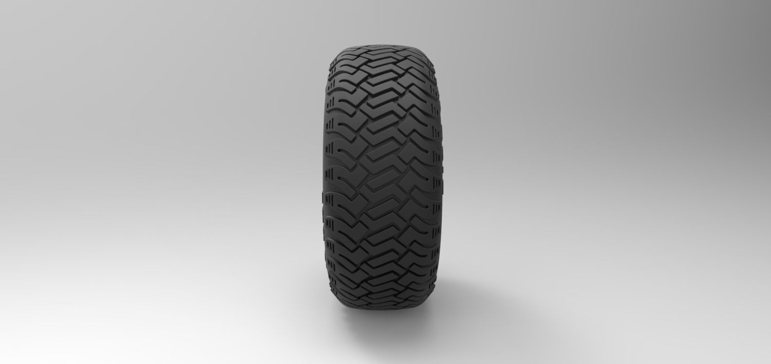 Offroad wheel 3 3D model_7