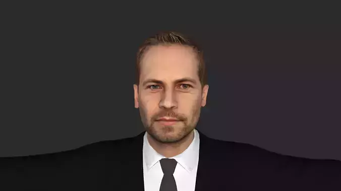 Paul Walker  Hyper Realistic Full Body Fully Rigged