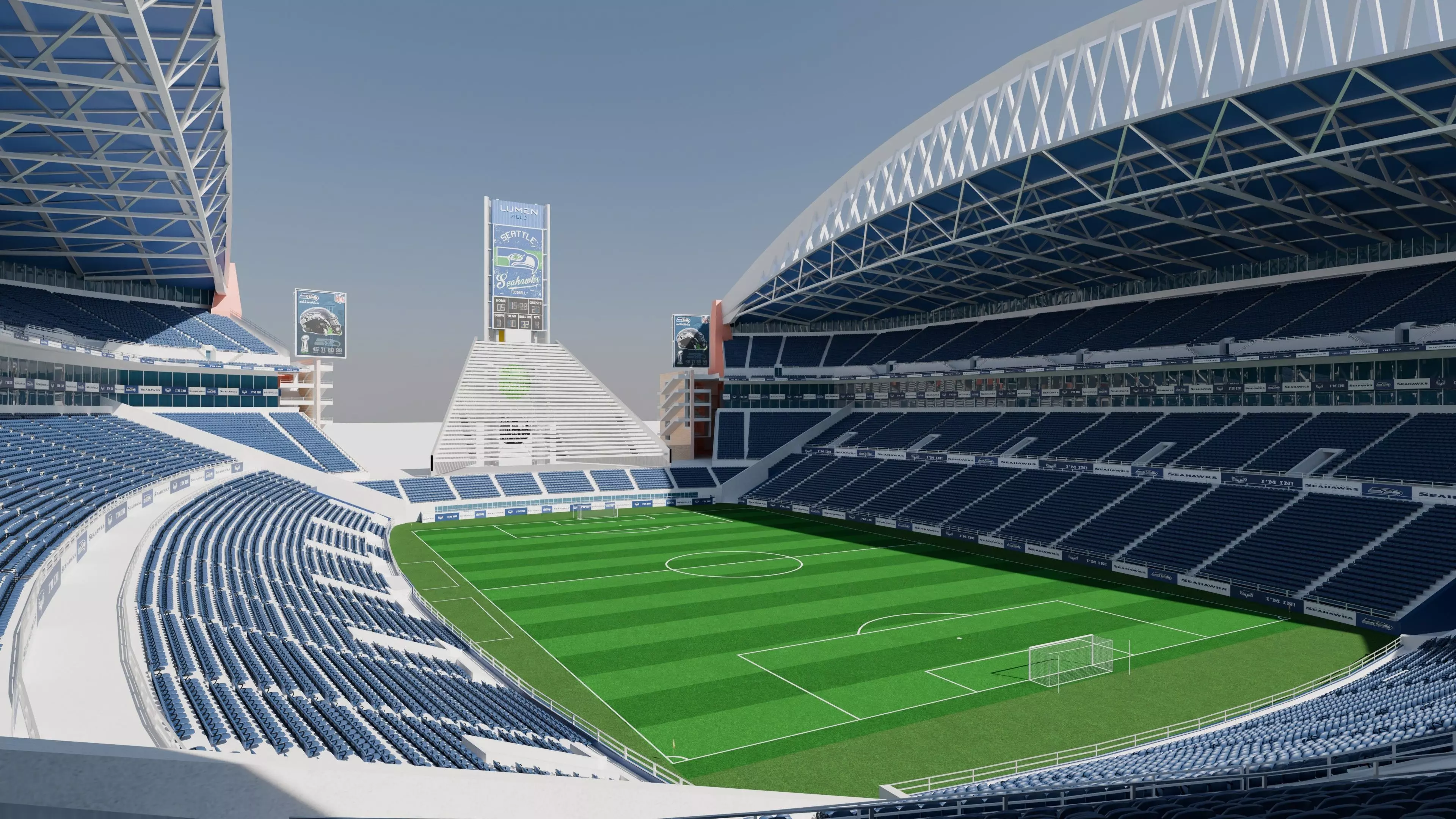 Lumen Field Stadium 3D model_13