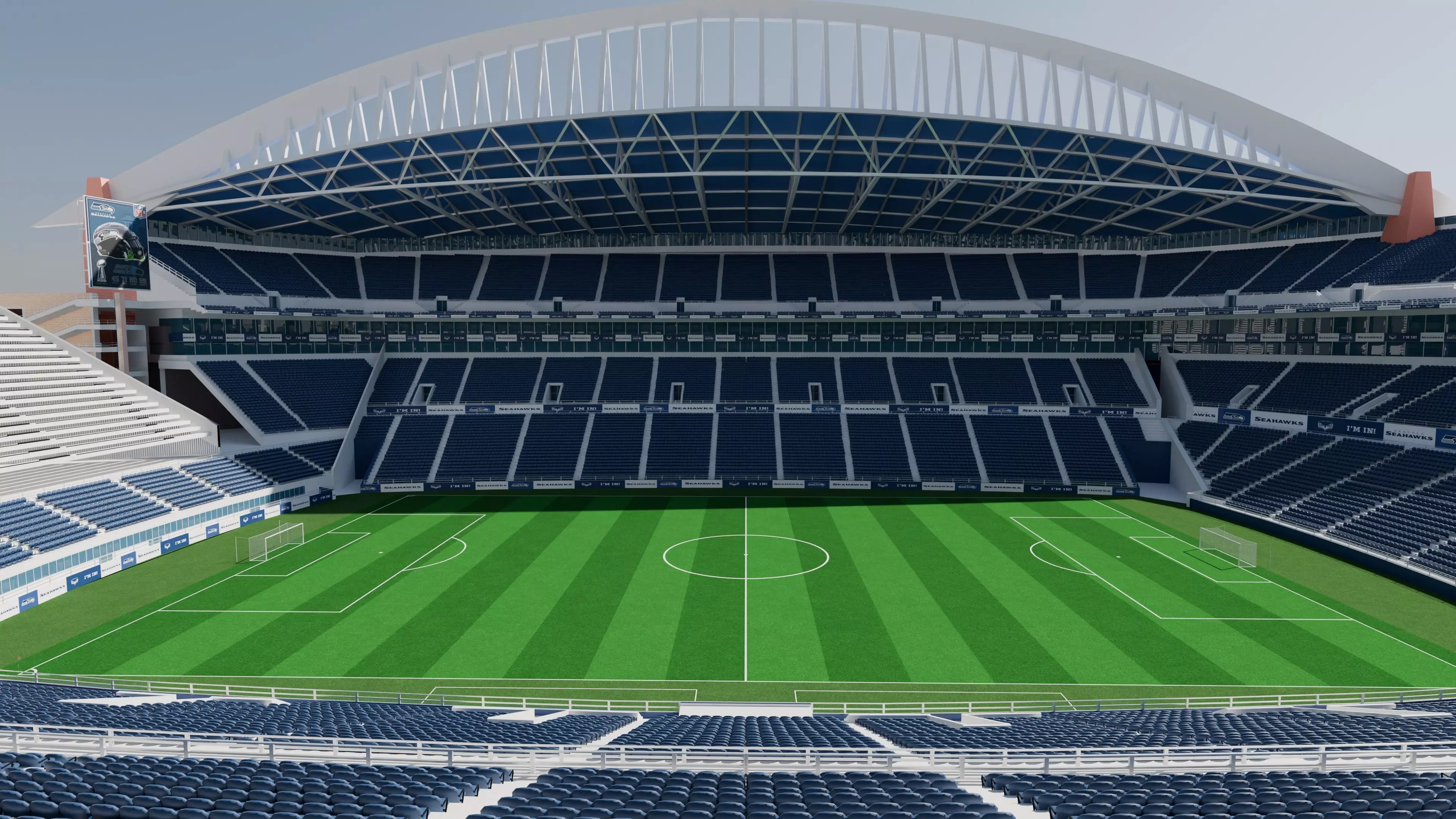 Lumen Field Stadium 3D model_12