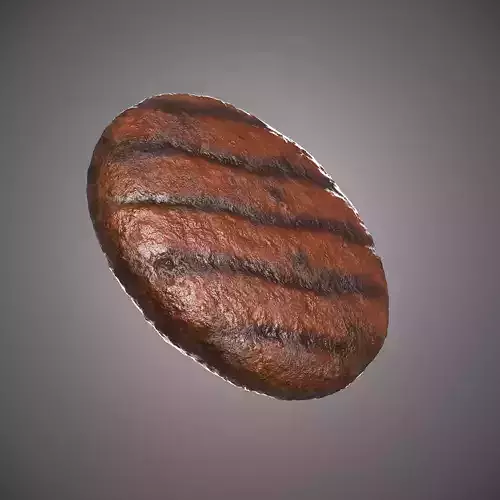 PBR-procedural Beef Burger material