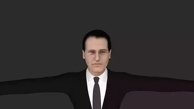 Paul Newman Hyper Realistic Full Body Fully Rigged 