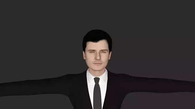 Orlando Bloom Hyper Realistic Full Body Fully Rigged 