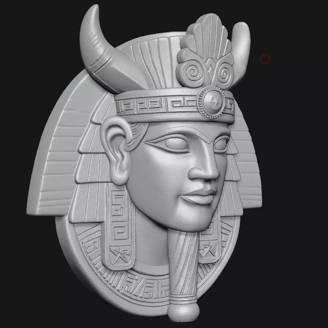 Pharaoh 3D print model_1