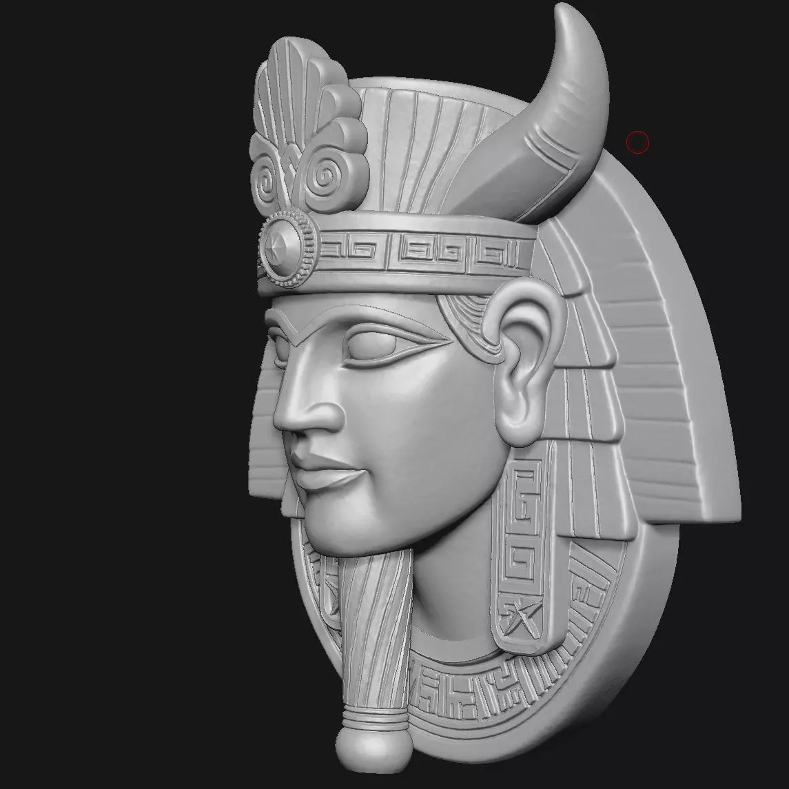 Pharaoh 3D print model_2