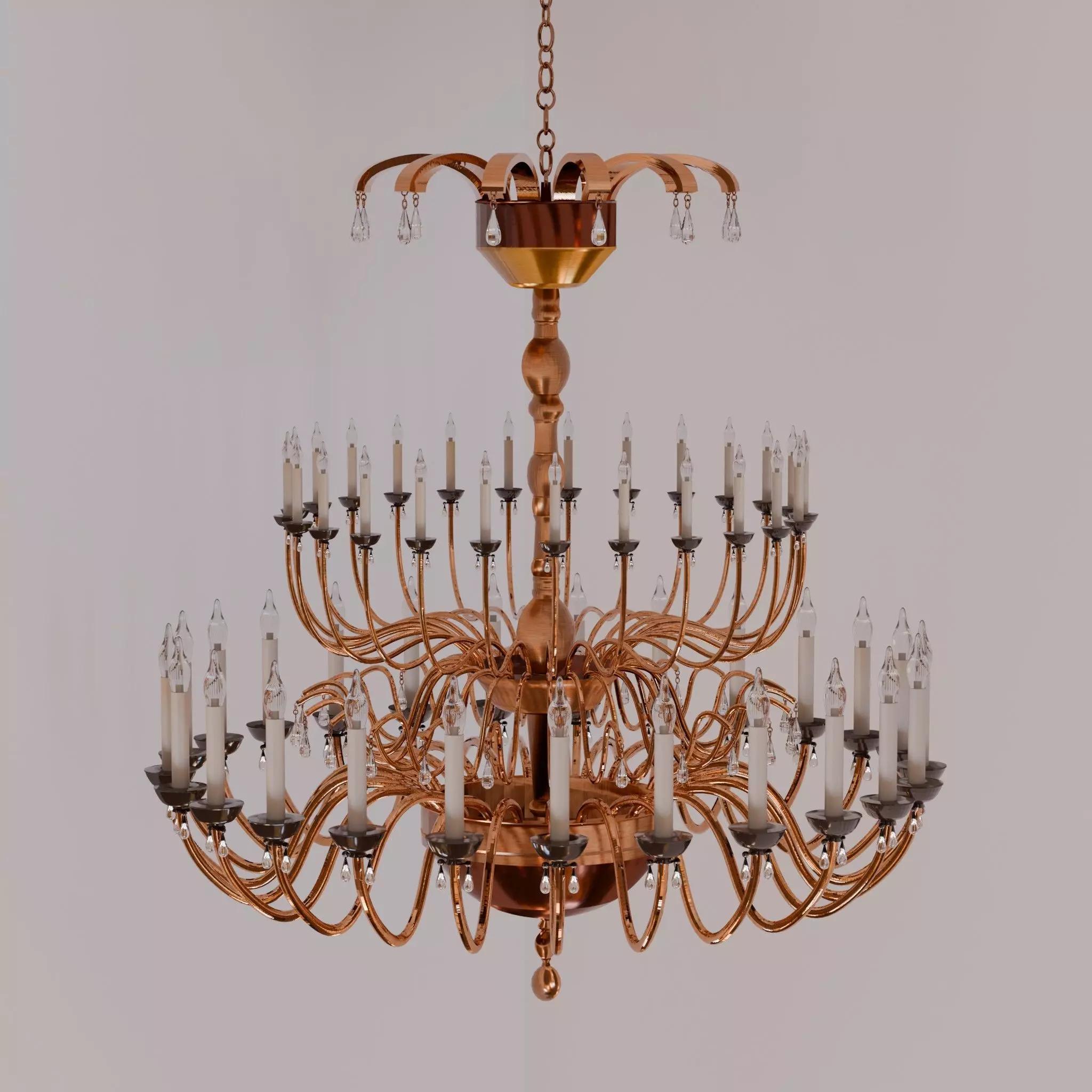 Chandelier 3D model_1