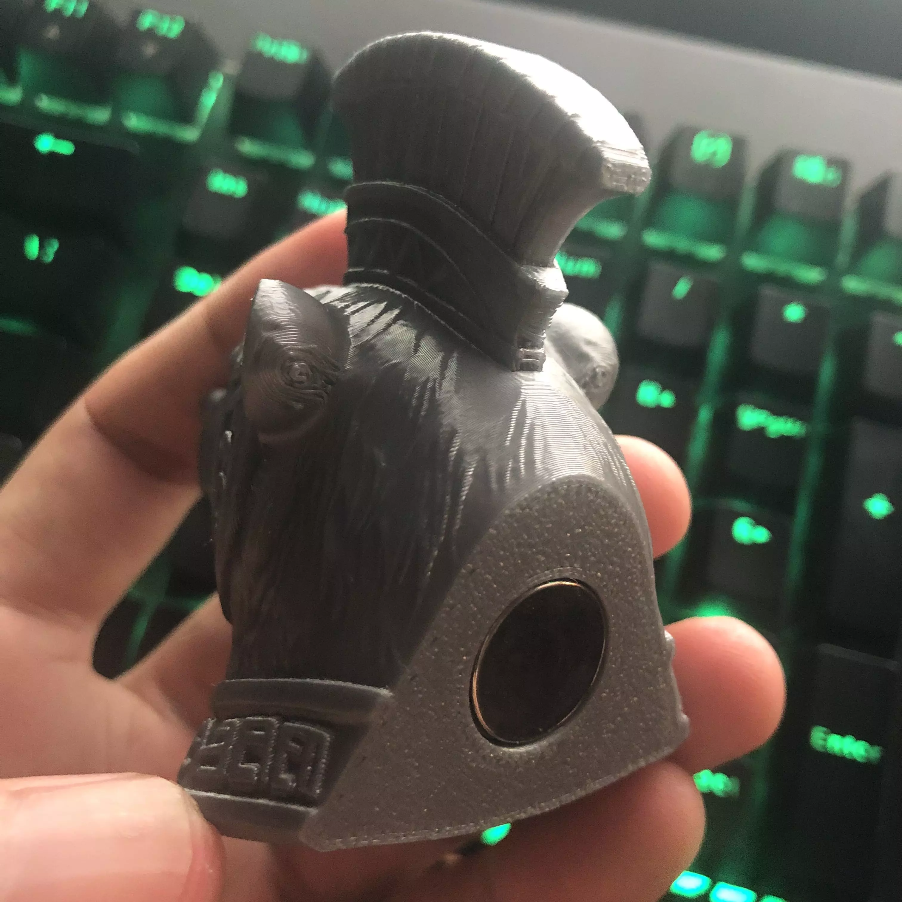 bear sculpture 3D print model_6