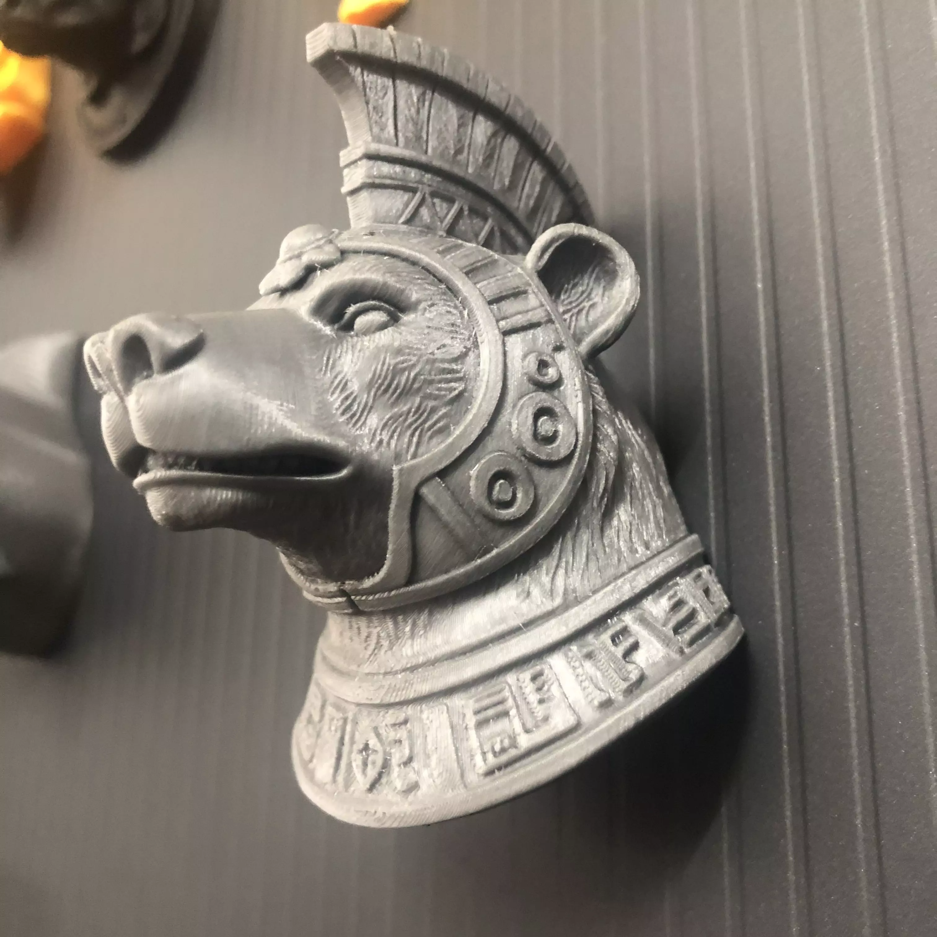 bear sculpture 3D print model_15