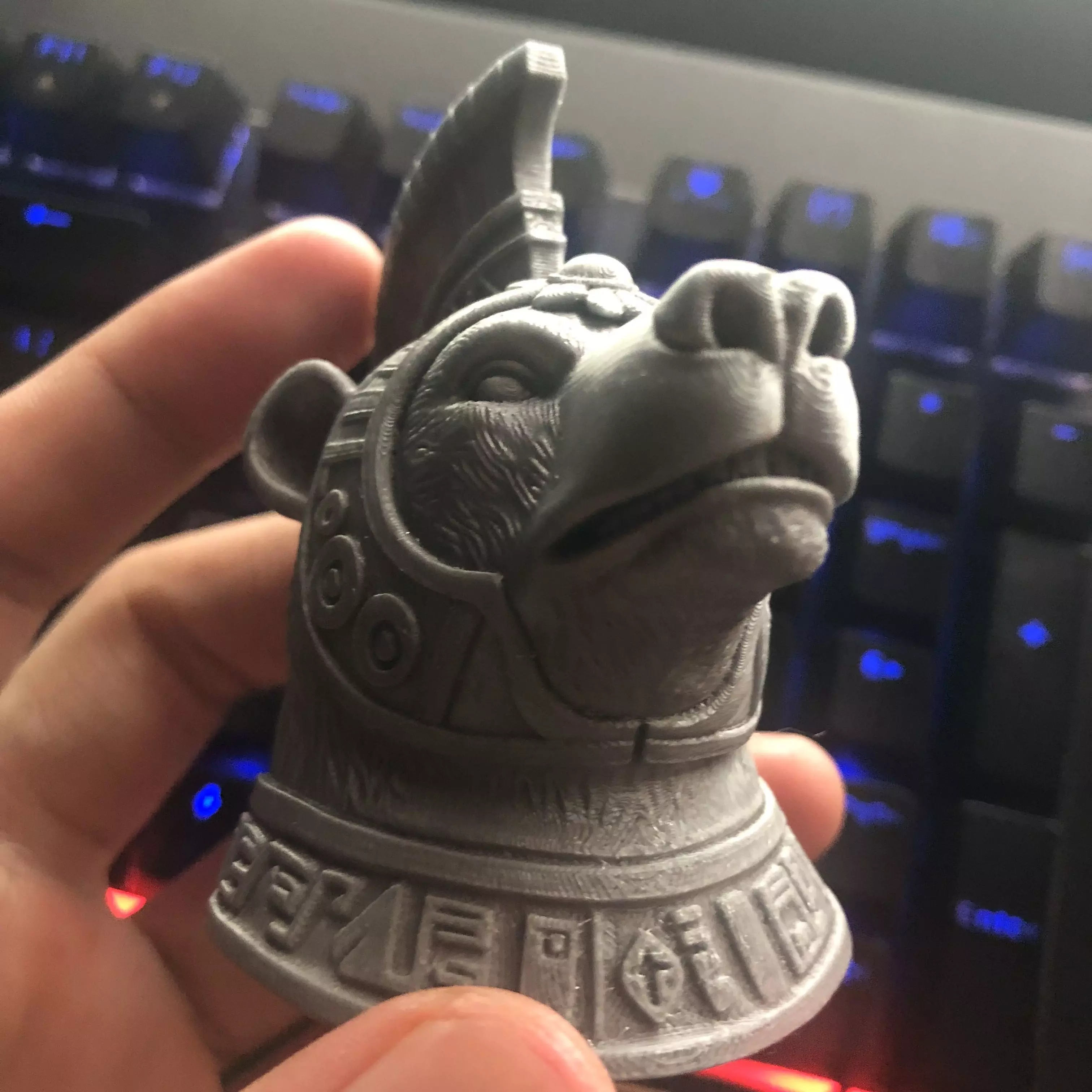 bear sculpture 3D print model_5