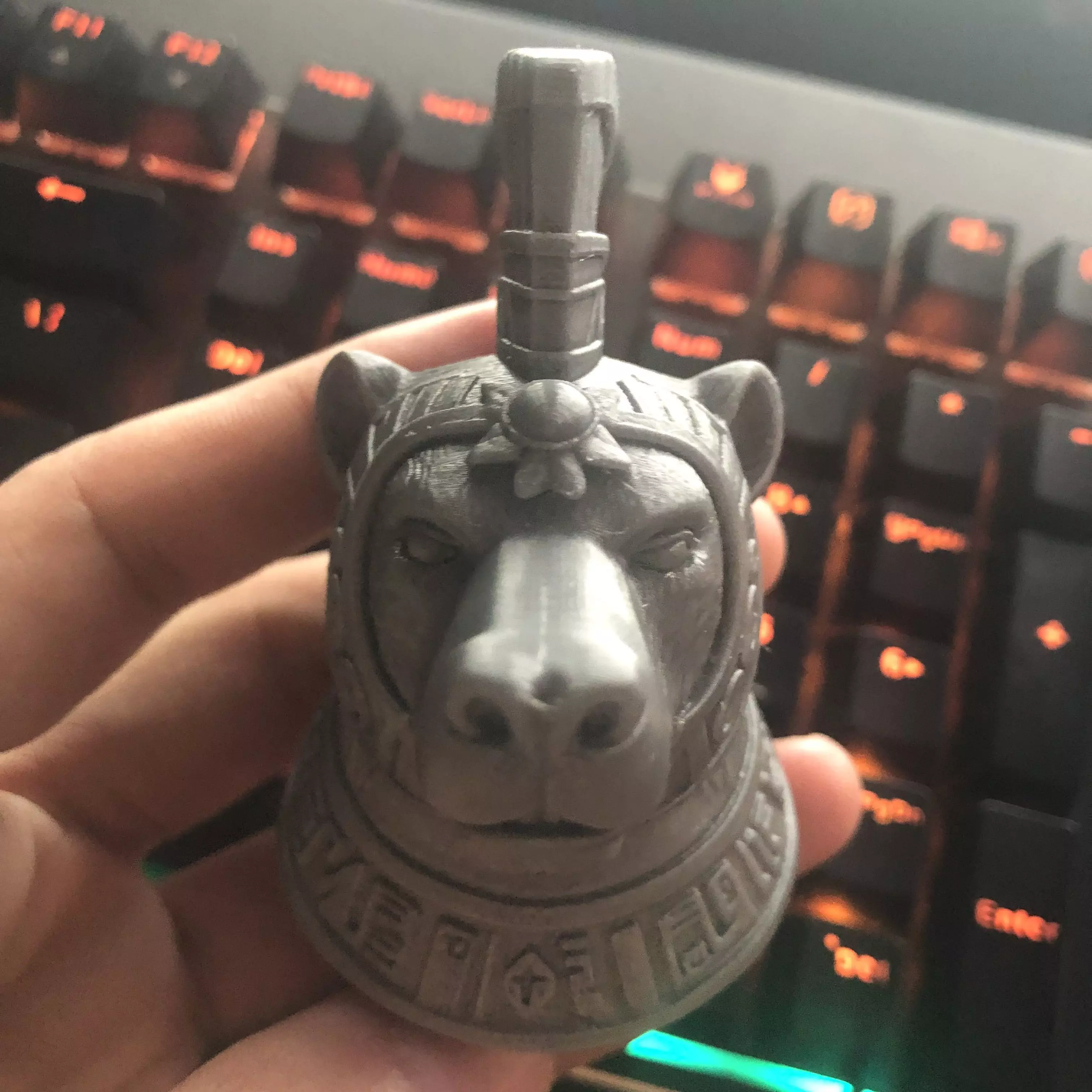 bear sculpture 3D print model_4