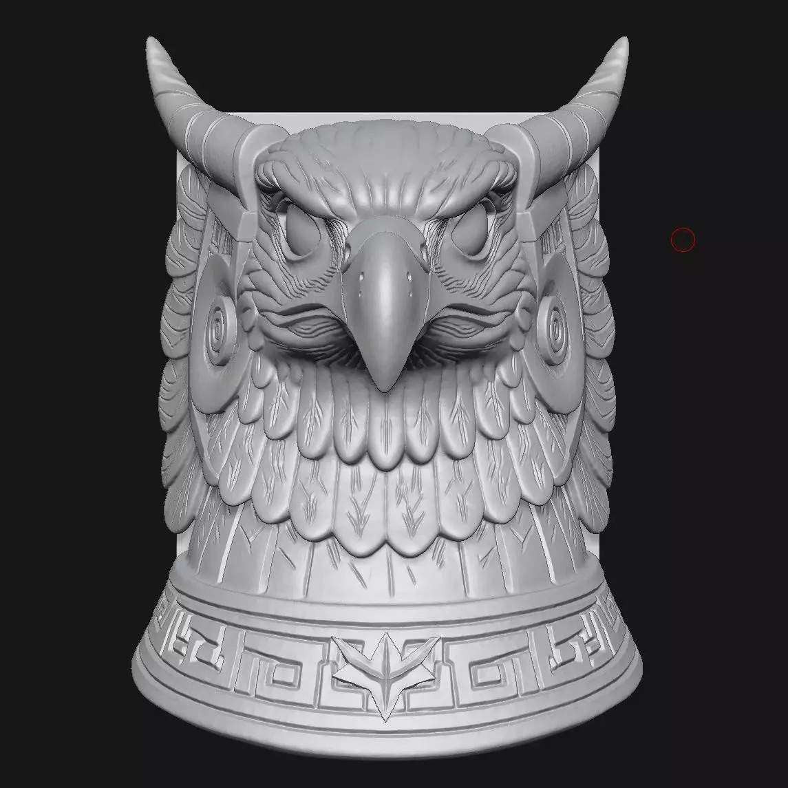 Griffin 3D print model_4