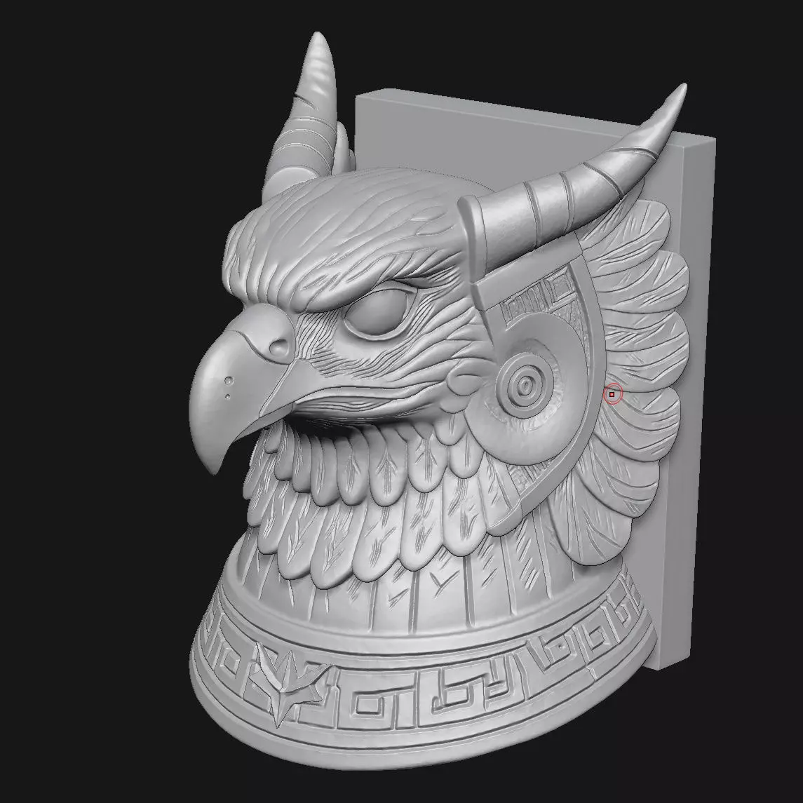 Griffin 3D print model_1
