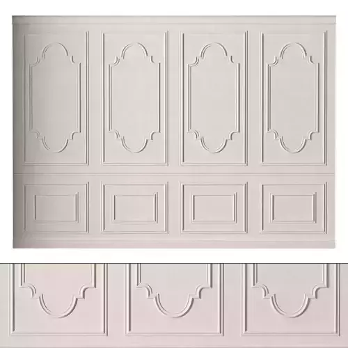 Classic 3D Wall Panel Elegant Design for Interior Decor 17