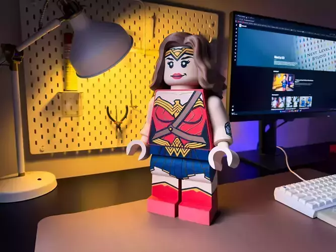 The Wonder Woman Modular Figure Warrior of Themyscira