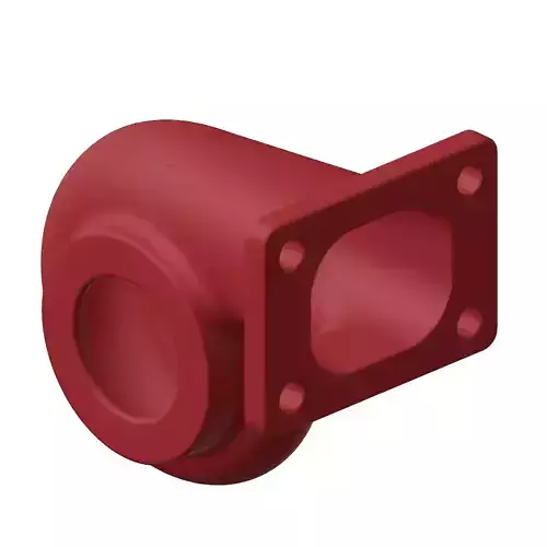 Plastic Turbine Housing Toy