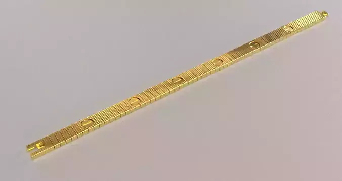 LOVE Unlimited Bracelet Machine Ready 3D Model File