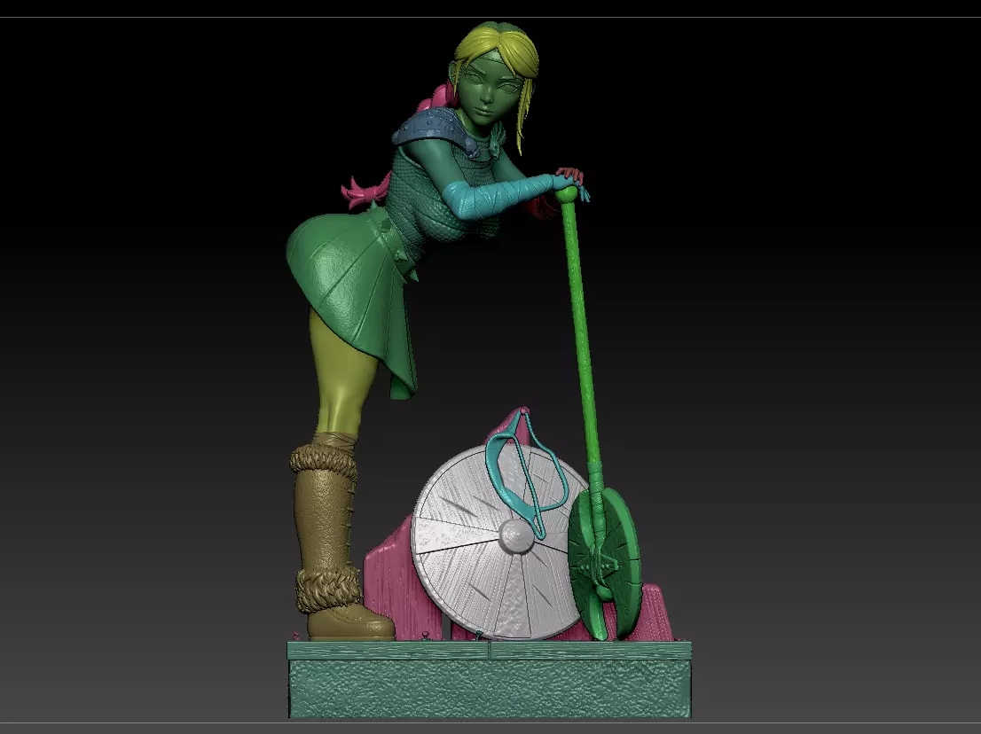 Dragon Tamer  Yasuerte 3D print model_9
