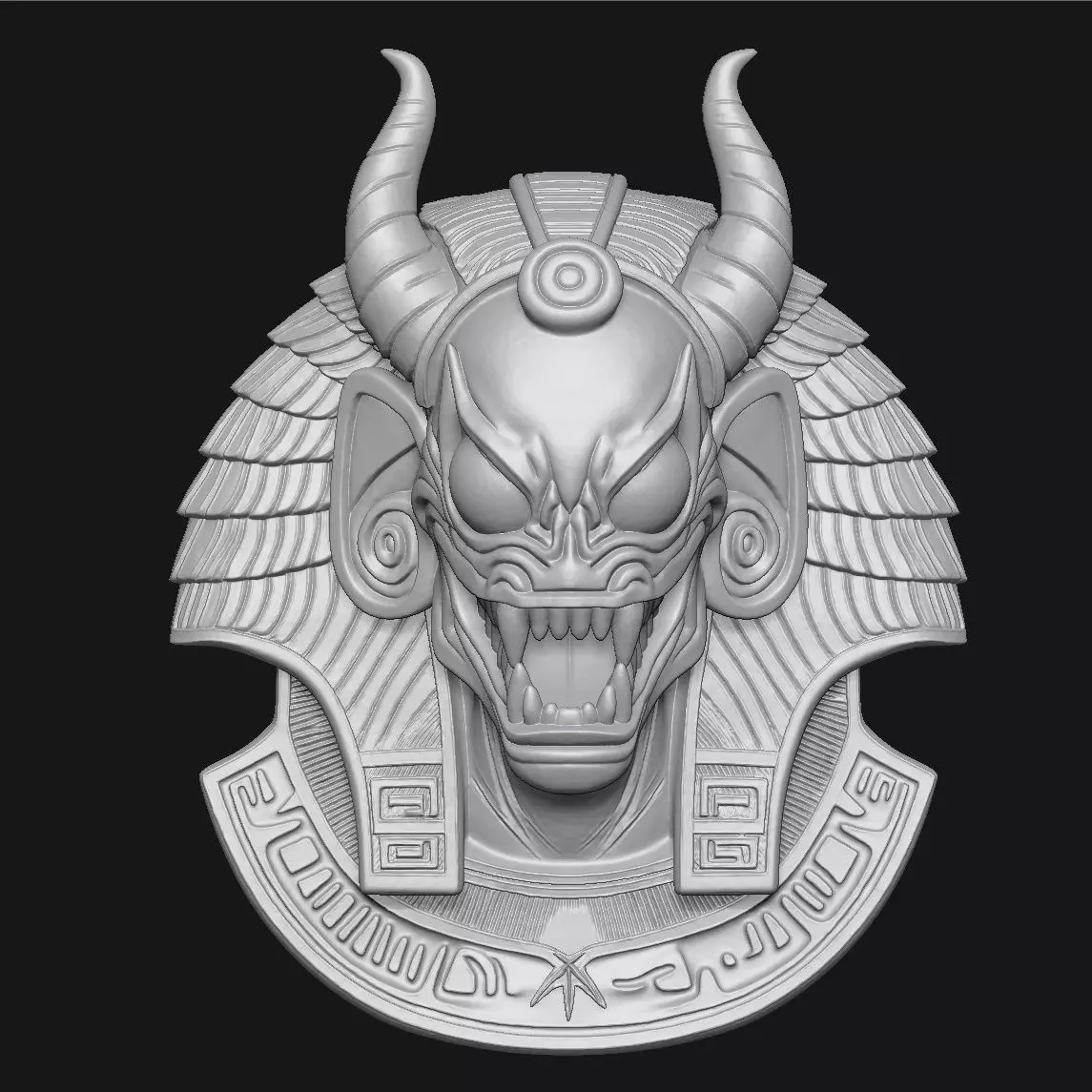 demon 3D print model_1