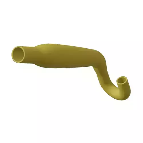 Plastic Exhaust Muffler Toy