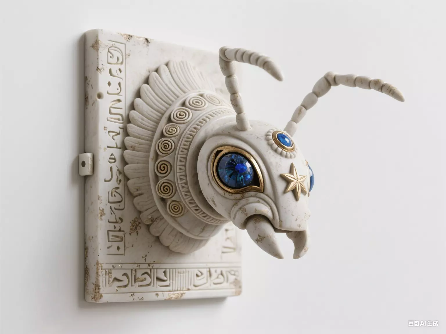 ant sculpture 3D print model_0