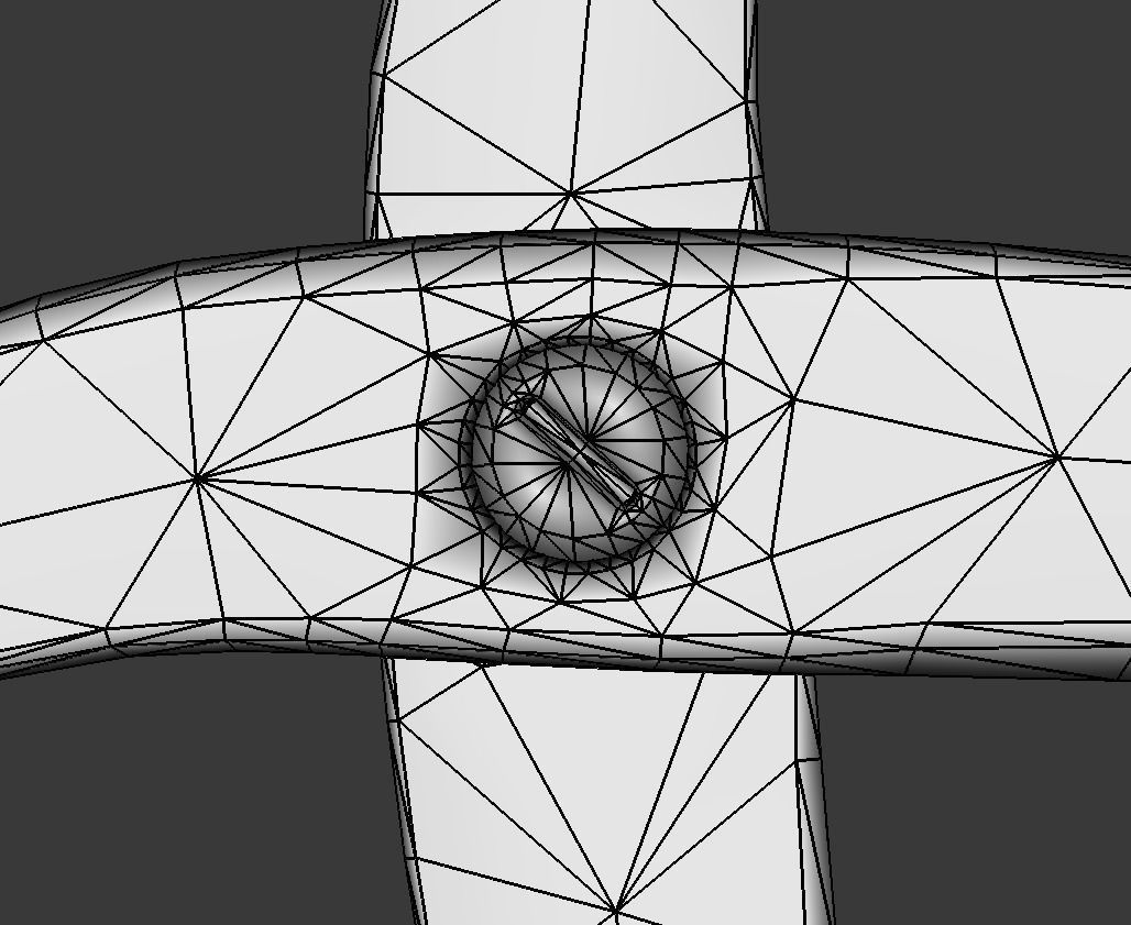 Scissors Rigged And Animated Clean Version Low-poly 3D model_9