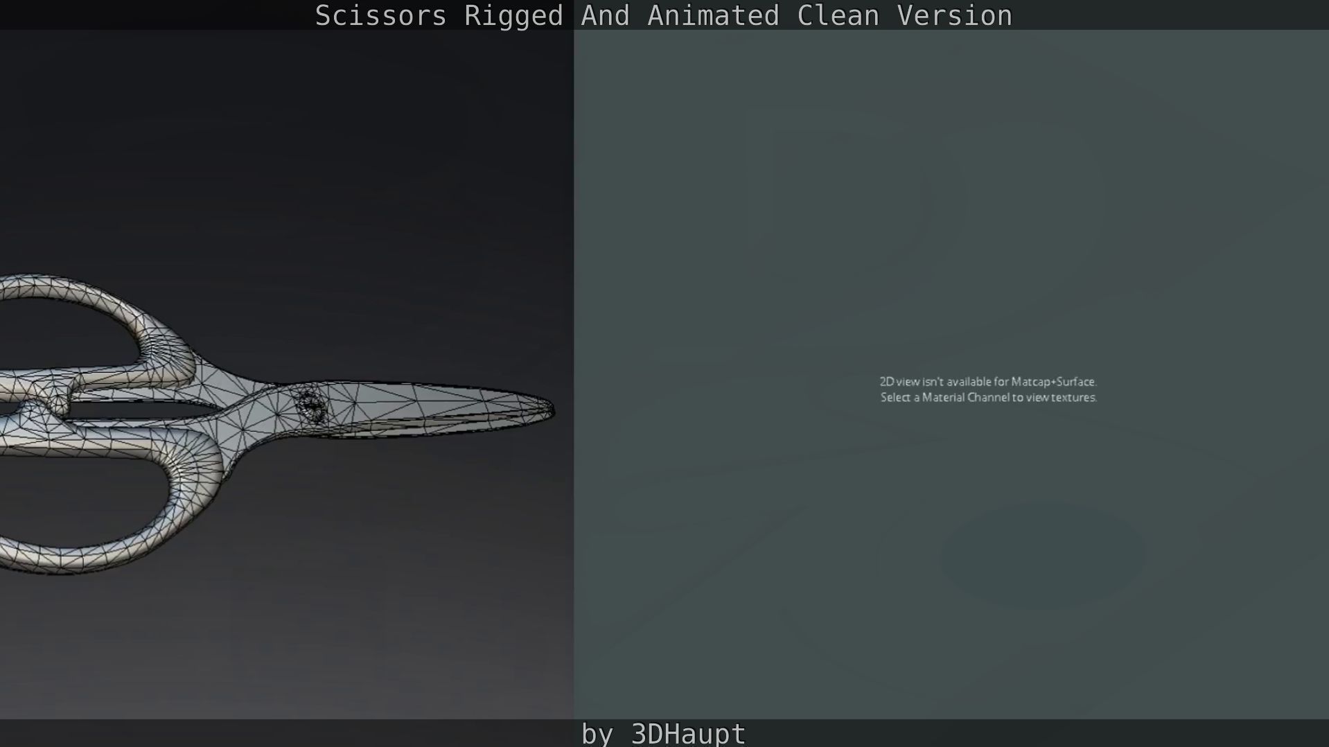 Scissors Rigged And Animated Clean Version Low-poly 3D model_72